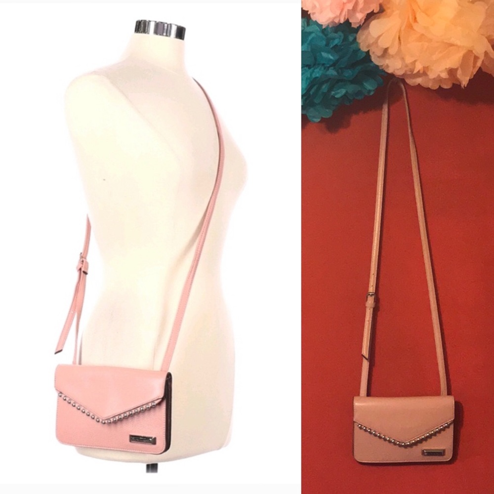 TAHARI PINK STUDDED PURSE
